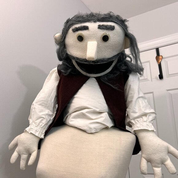 Large Handmade Custom Puppet Old Man - Picture 11 of 15